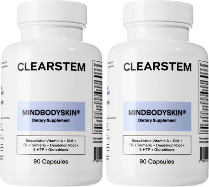 MINDBODYSKIN Hormonal Acne Supplement